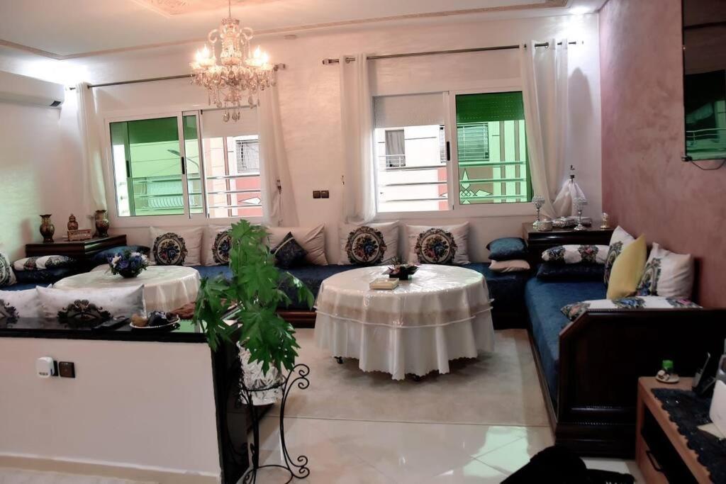 Appartement Azurite - Traditionnel & Spacieux فاس المظهر الخارجي الصورة